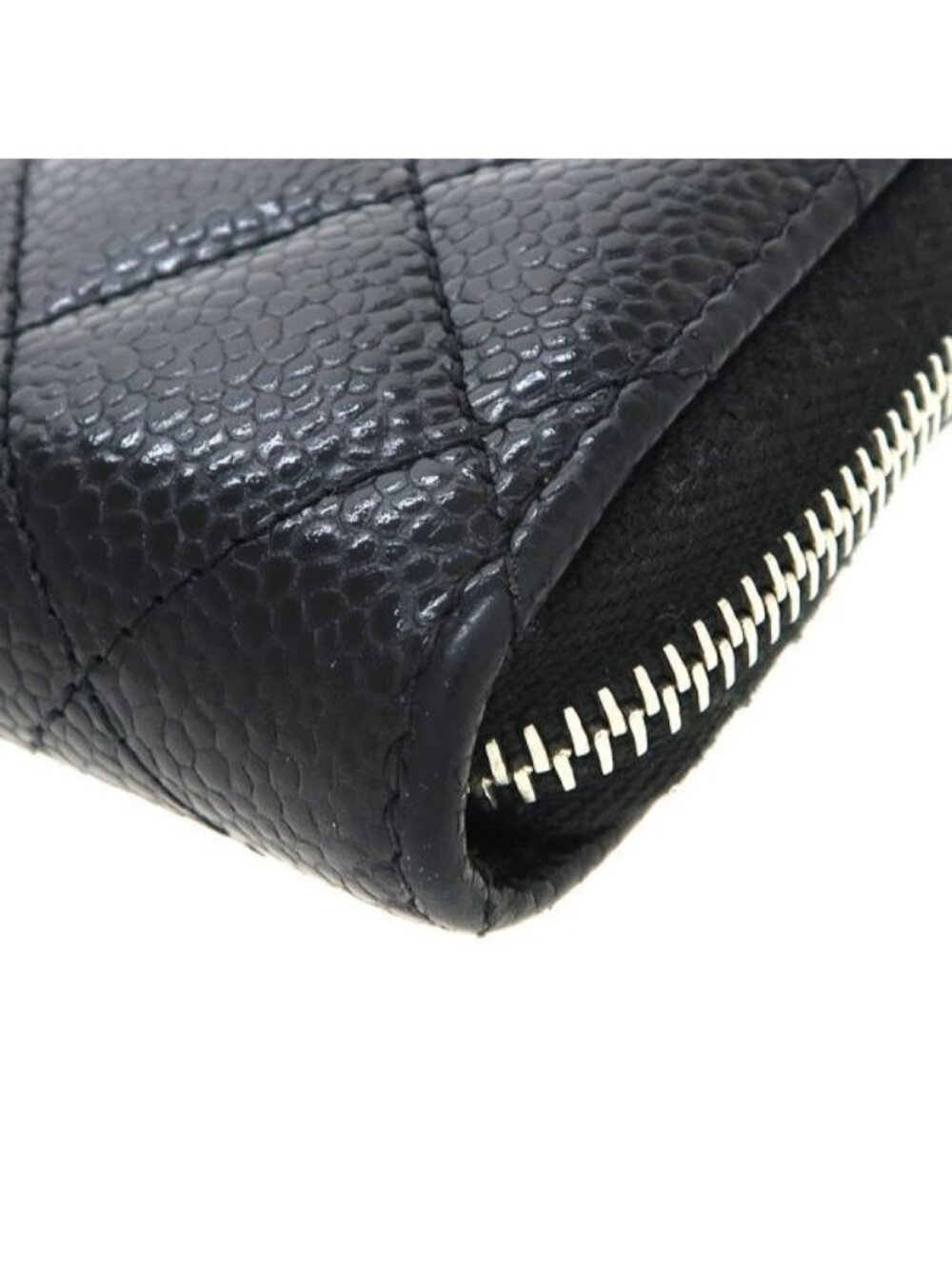 Chanel Quilted Caviar Coin Case - Picture 9 of 9